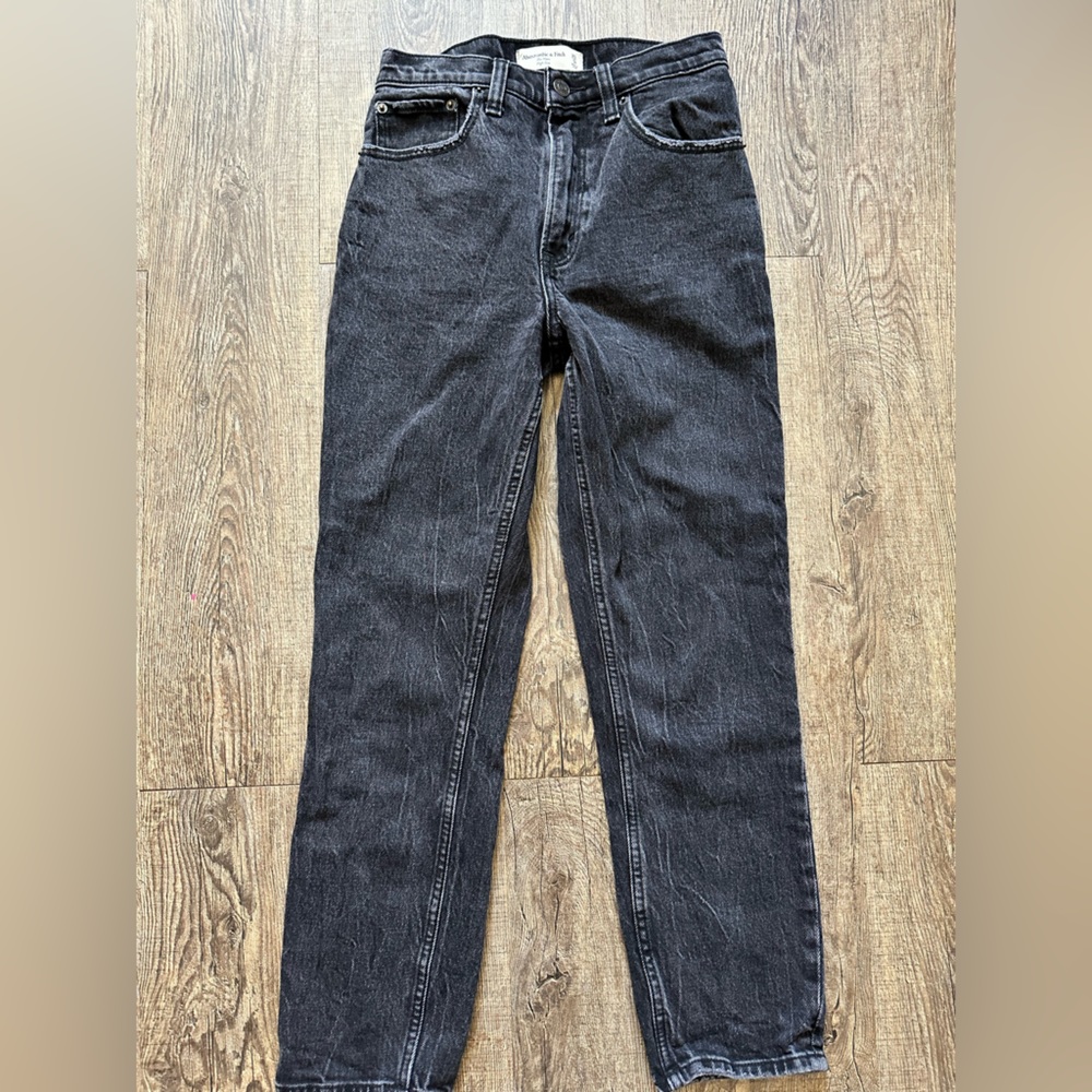 Abercrombie and Fitch high rise jeans